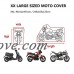 Estelatop Waterproof Motorcycle Cover  All Weather Outdoor Protection  Durable & Tear Proof for 96 Inch Motorcycles Like Honda  Yamaha  Suzuki  Harley and More - B07571RKF7